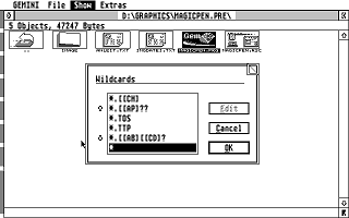 Gemini atari screenshot